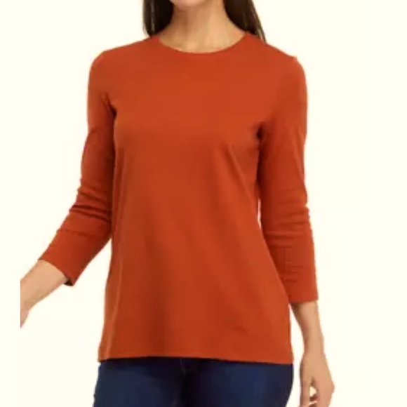 NWT Chico’s Ultimate Long Sleeve Tee - Picture 1 of 9